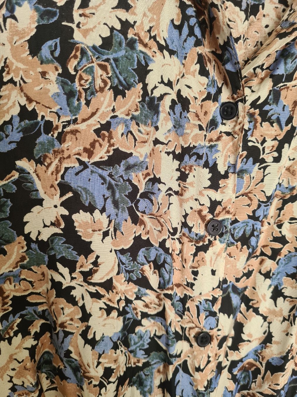 Kleider: Maxikleid, Blusenkleid, Kaffe, gr. 36, Blumenmuster – Gebraucht aus Steinhausen von MilaB 2