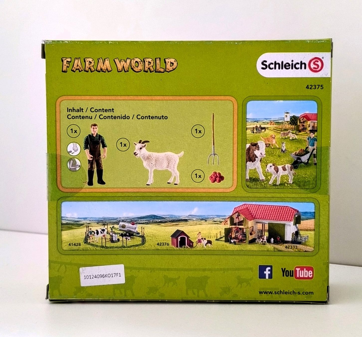 Schleich Spielzeuge: SCHLEICH 42375 Bauer mit Ziege NEU – Neu und originalverpackt aus Muttenz von hak_dsk9 1