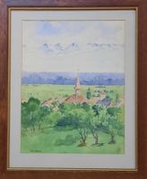 AQUARELLE SIGNÉE  L'EPLATTENIER