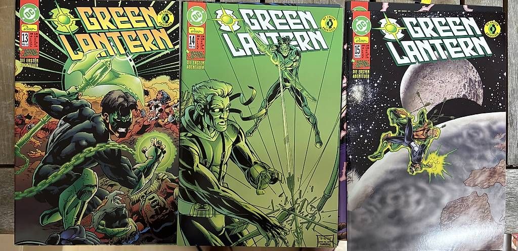 Fumetti: DC Comic Green Lantern Box 1-18 – Usato da Schleinikon venduto da kar_8ww7 5