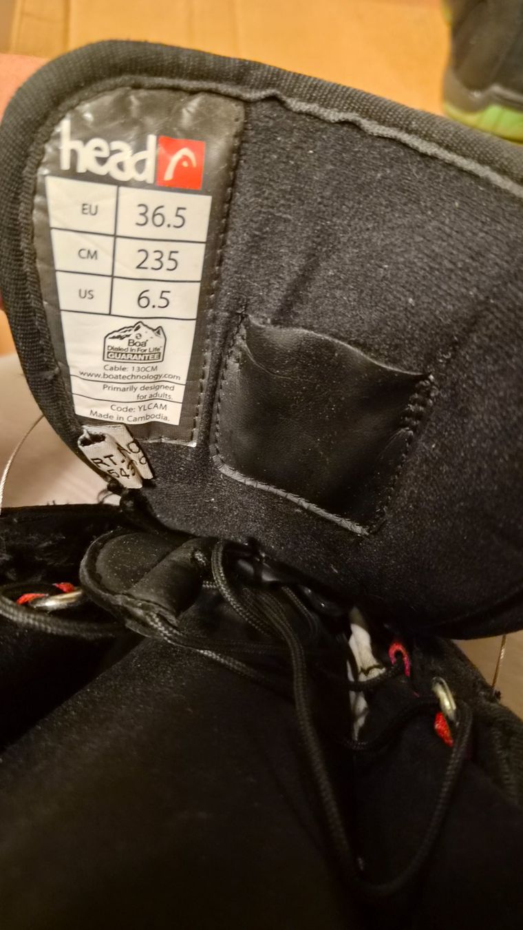 Head Scarpe per ragazzi: Head Snowboardschuhe Gr.36.5 – Usato da Oberrieden venduto da Raja011 5