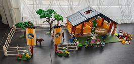 Grosser Playmobil Reiterhof Set 3120 B mit viel Zubehör