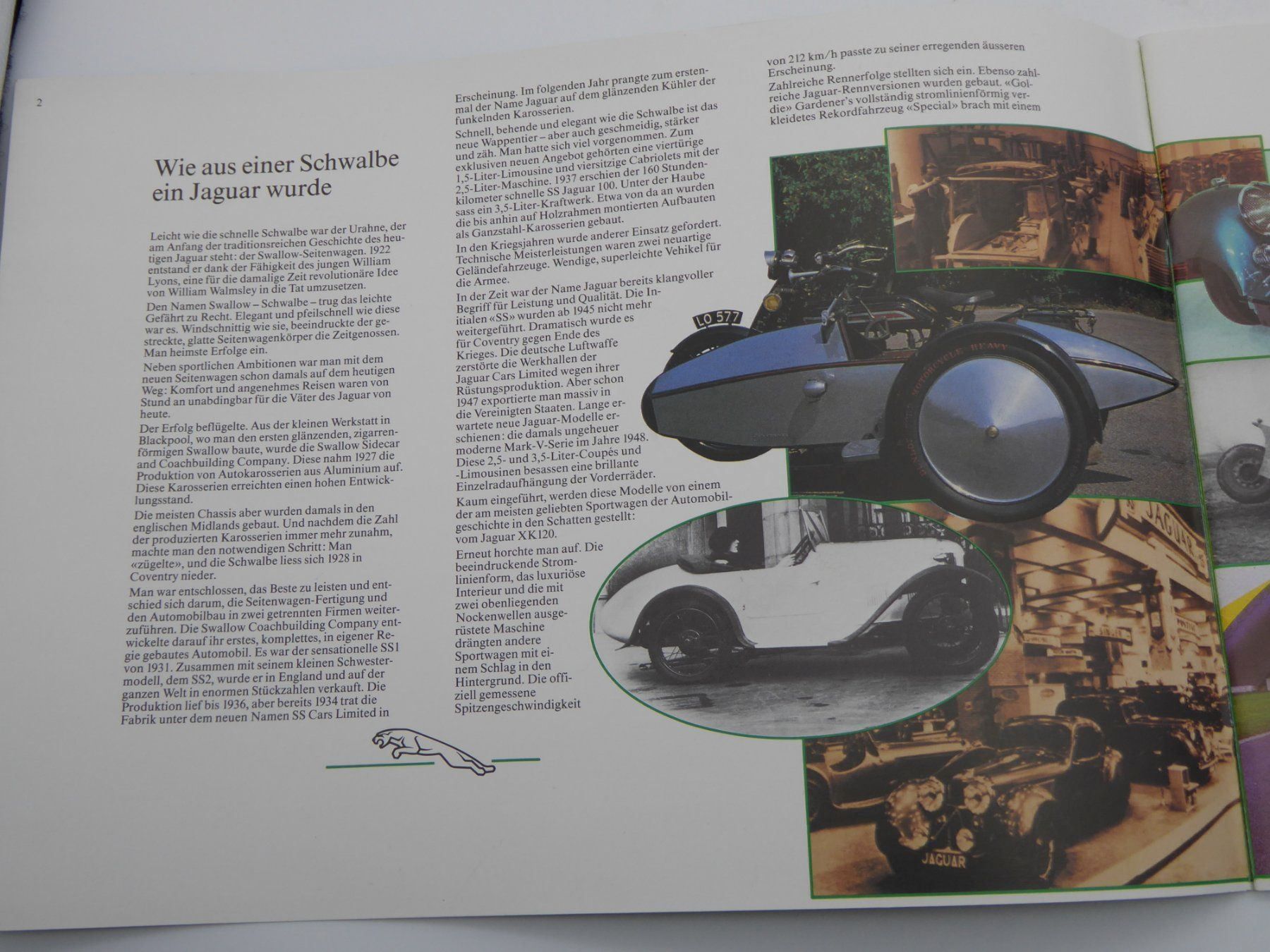 Documenti: Jaguar Prospekt 1984 – Usato da Safenwil venduto da efclassics 1