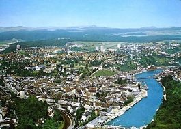 SCHAFFHAUSEN Flugaufnahme
