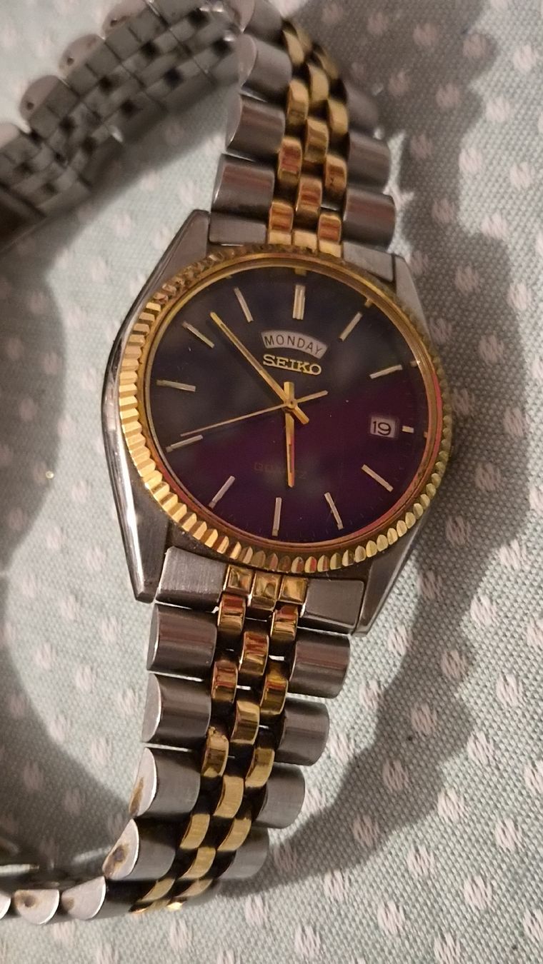 Seiko Orologi: Seiko Quarzuhr  – Usato da Kölliken venduto da Upcycling-by-Mc-TAM 5