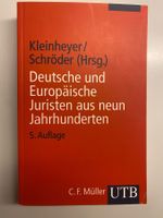 Deutsche und Europäische Juristen aus neun Jahrhunderten
