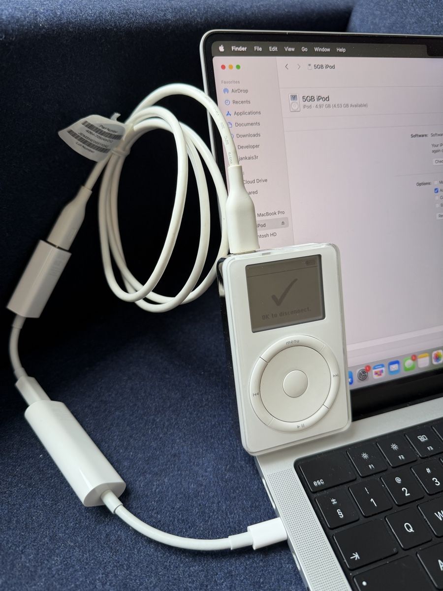 Apple Tragbarer Mediaplayer: Apple iPod 1st Generation 5GB - Top Condition – Gebraucht aus Zürich von jankais3r 9