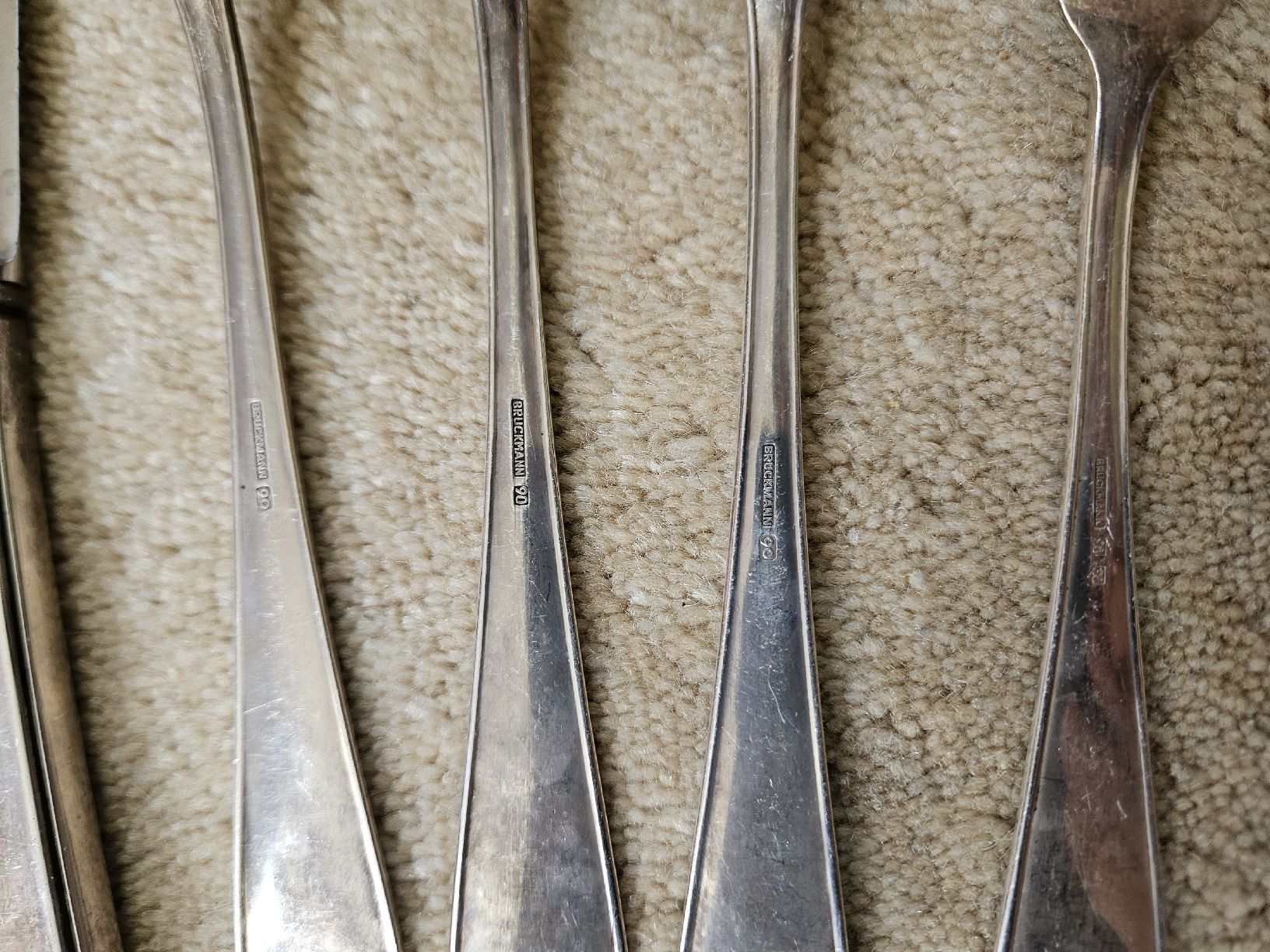 Set di posate: Bruckmann 90 Silberbesteck – Usato da Arlesheim venduto da Flohmi_A_Z 4