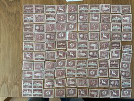 60Fr Ämter Frankaturware ungestempelt postfrisch Sammlung
