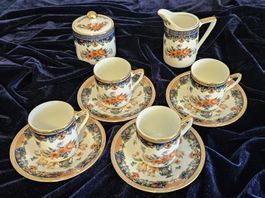 Service à café Imari Japon pour 4 personnes