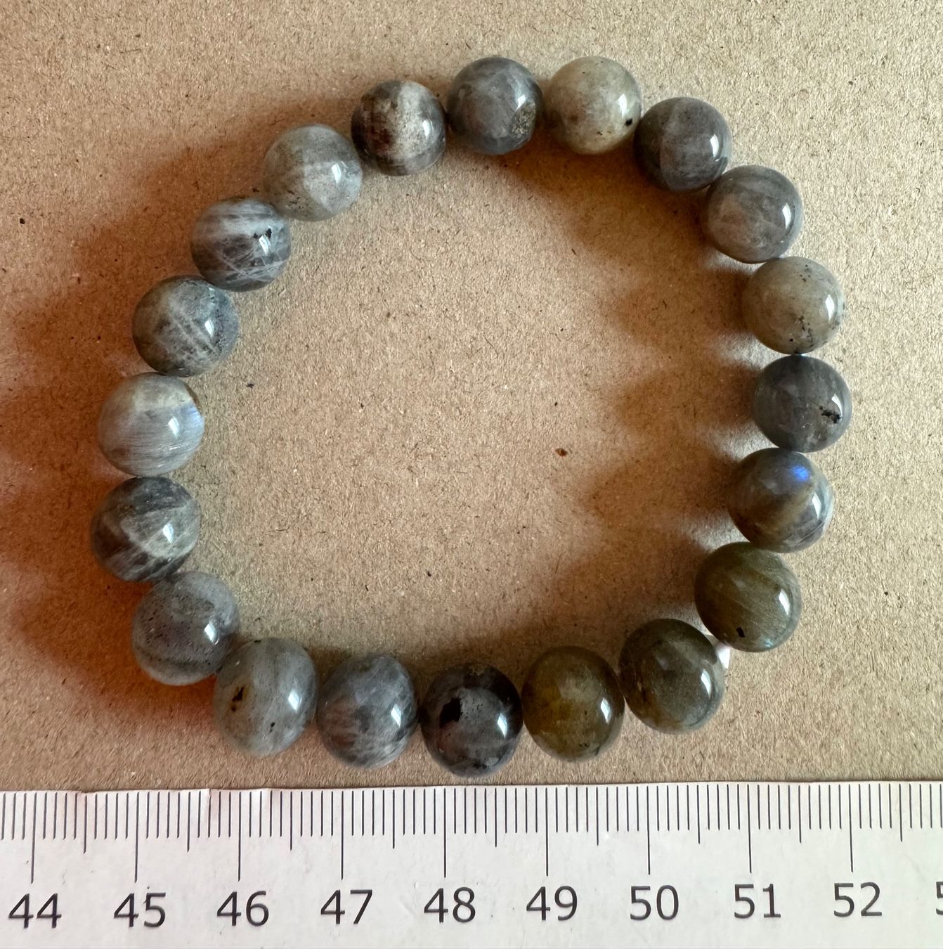 Armbänder & -reifen: Labradorit  Armband.   elast    TOP!!!  10mm   interessant – Neu und originalverpackt aus Leuggern von gemshow 5