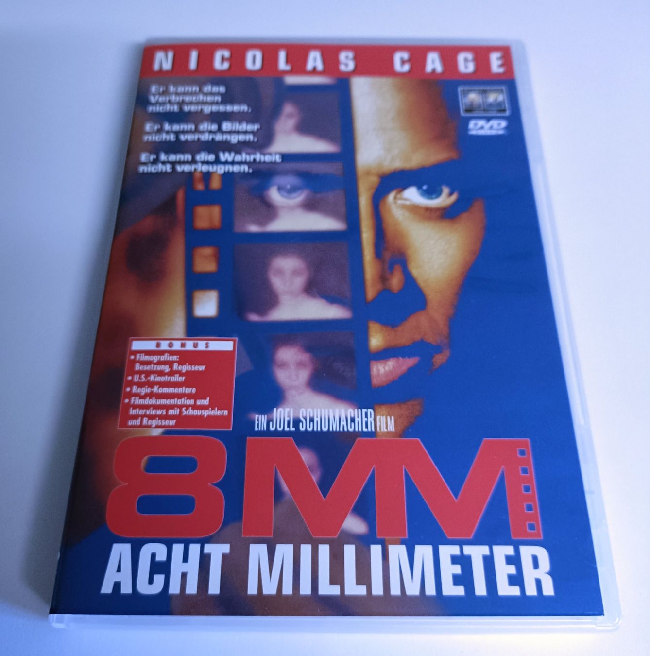 Tutti i DVDs: DVD - 8mm – Acht Millimeter – Usato da Köniz venduto da Movieportal007