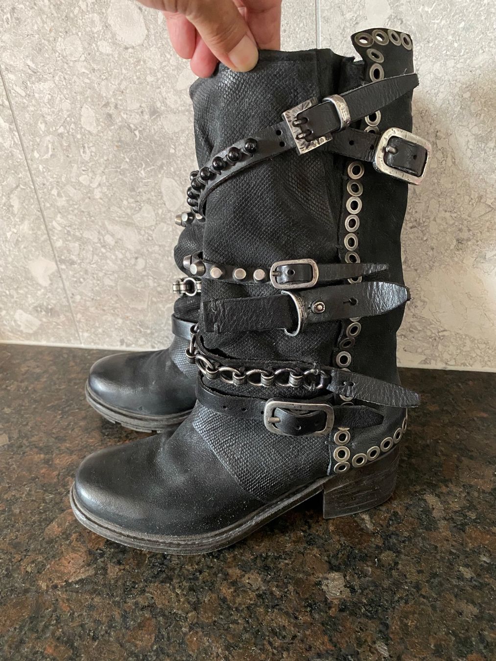 A.S.98 Scarpe da donna: A.S.98 Bottes – Usato da Clarens venduto da OptitesJoliesChoses 1