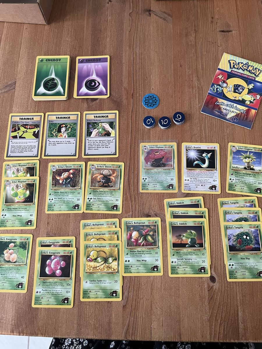 Pokémon Carte collezionabili: Pokémon Deck, Erika, englisch, gym heroes – Usato da Männedorf venduto da Qurop 1