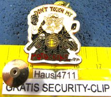 HD BIKER PIN HARLEY-DAVIDSON "DON'T TOUCH MY MOTOR BIKE" ENA