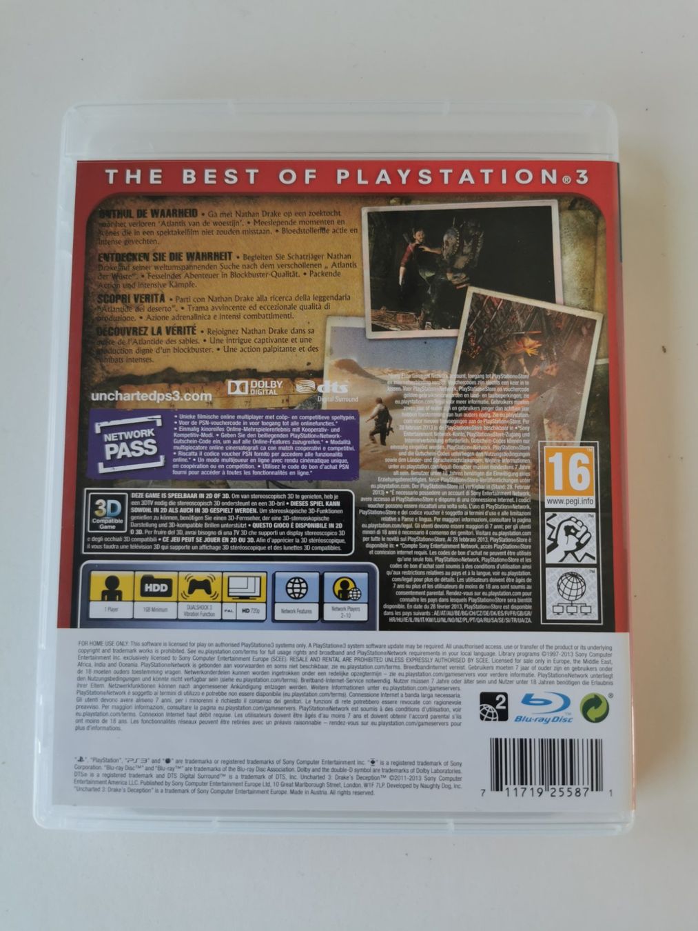 Giochi: Ps 3 - Uncharted 3 Drake's Deception – Usato da Lenzburg venduto da eyworld 2