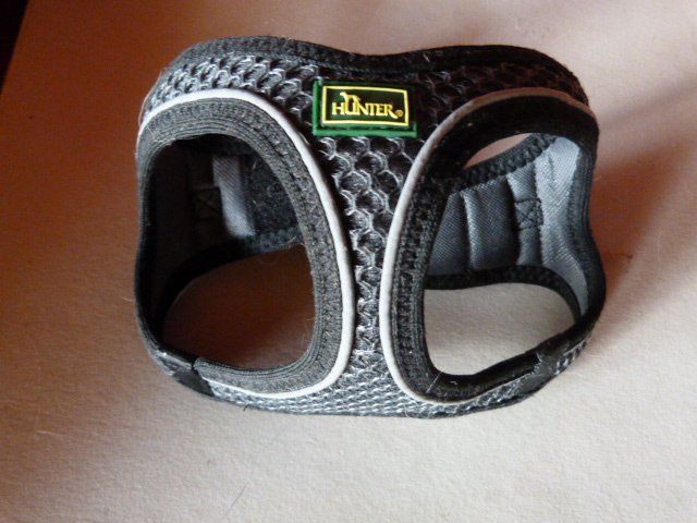 Hunter Guinzagli & Collari: Hundegeschirr Hunter Hilo Comfort, Gr. S, grau – Usato da Nunningen venduto da mercury-4-dogs