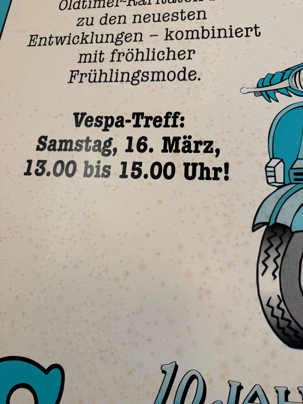 Poster & Bilder: Vespatreffen1996 – Gebraucht aus Neftenbach von Rose40 5