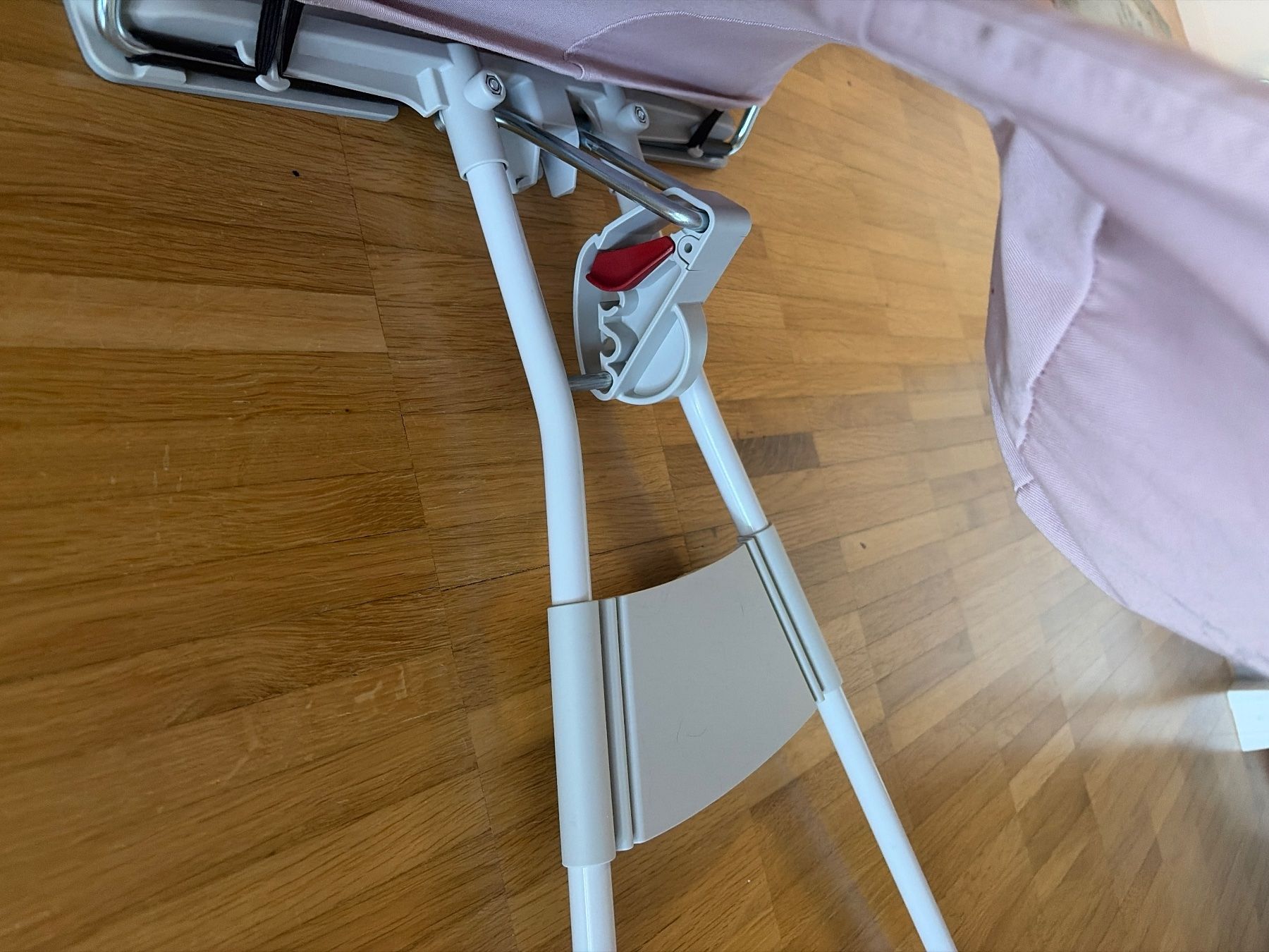 Babybjörn Sdraiette & Sdraiette a dondolo: Babybjörn Bliss gewebt rosa TOP – Usato da Oberdiessbach venduto da Wiederliebe 2