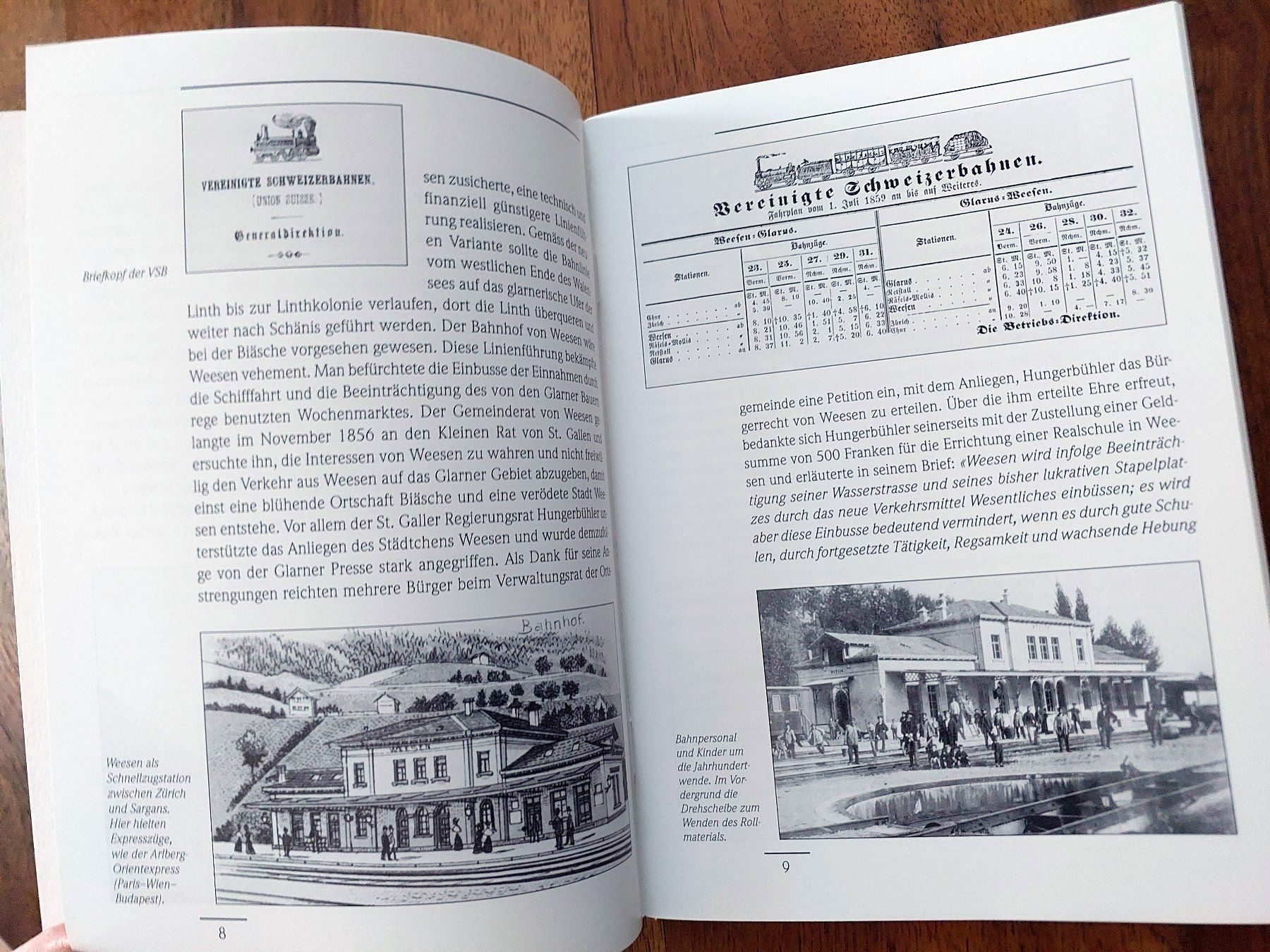 Zeitschriften & Magazine: Weesen - Die Eisenbahn in Weesen – Gebraucht aus Schönenwerd von Steidi 2