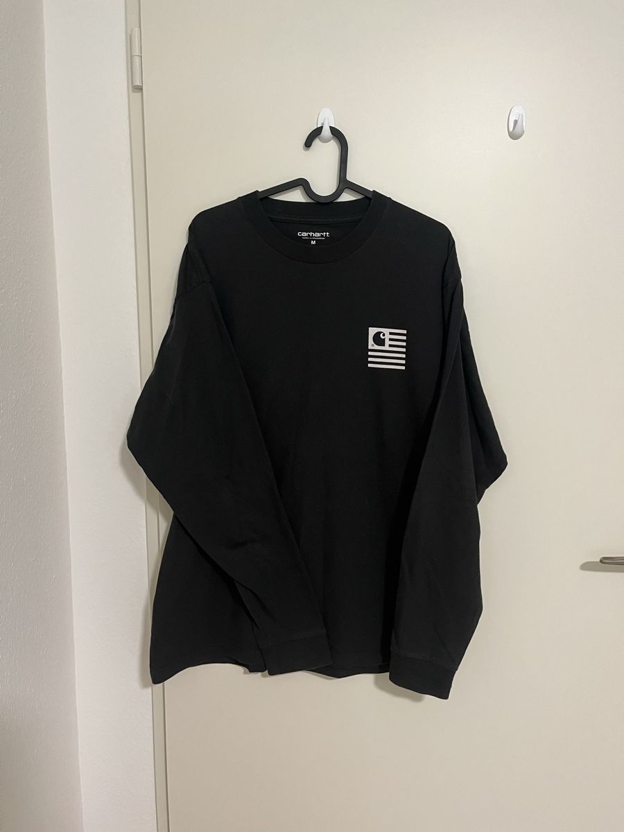 Carhartt T-shirt: dark grey, backprinted carharrt sweatshirt – Nuovo (secondo la descrizione) da Füllinsdorf venduto da si.ja.35 1