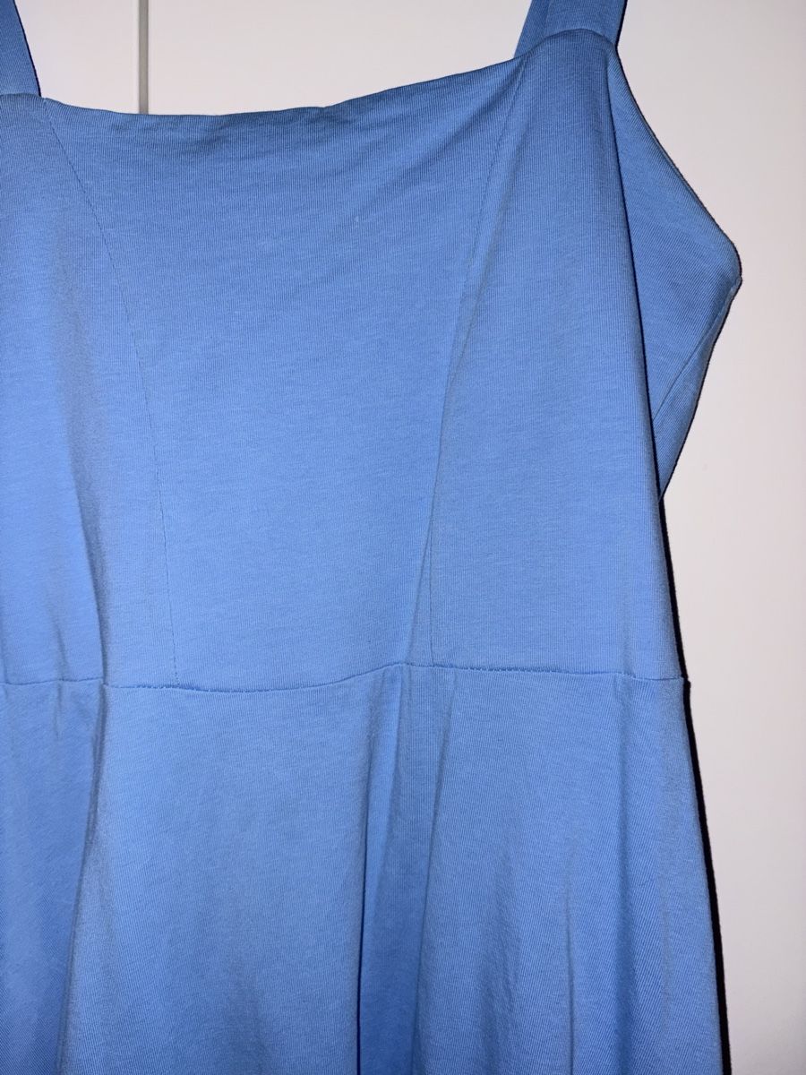 Zalando Vestiti: Blaues Freizeitkleid Zalando Pieces – Nuovo (secondo la descrizione) da Herzogenbuchsee venduto da s.elina 2