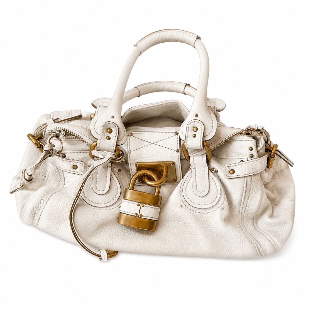 Chloé Borse da donna: Chloé Paddington bag weiss – Usato da Urdorf venduto da Lija.x