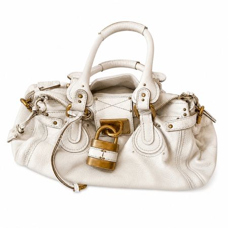 Chloé Paddington bag weiss