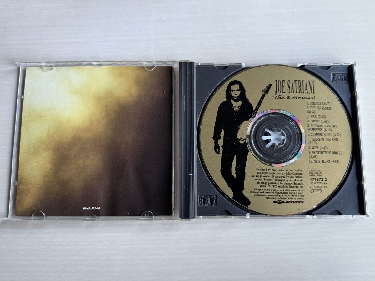 CD: Joe Satriani - The Extremist CD – Usato da Oberried Brienz venduto da Chyara 2