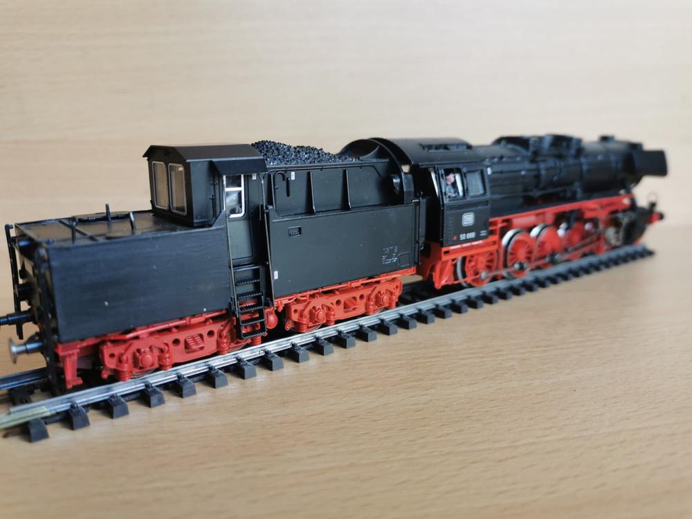 Roco Tenderlok BR 50 888 digital m. Multiprotokoller H0, LED (Neu und ...