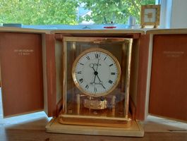 Jaeger LeCoultre, Atmos Elysee, plaqué or 24 carats, 1992