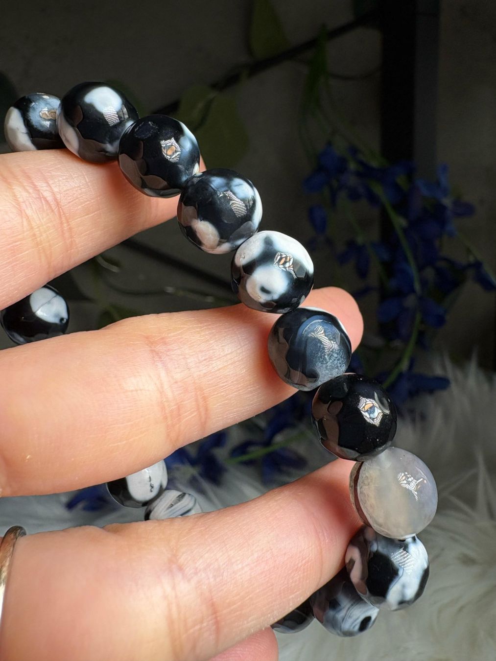 Minerali & Pietre curative: Orca-Achat-Armband – Nuovo e nell'imballaggio originale da Neuheim venduto da m.hald 4