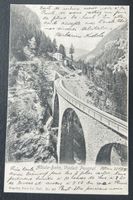 Albulabahn Viadukt Passmal 