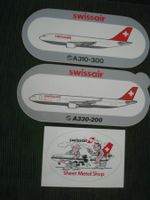 3 Kleber: SWISSAIR