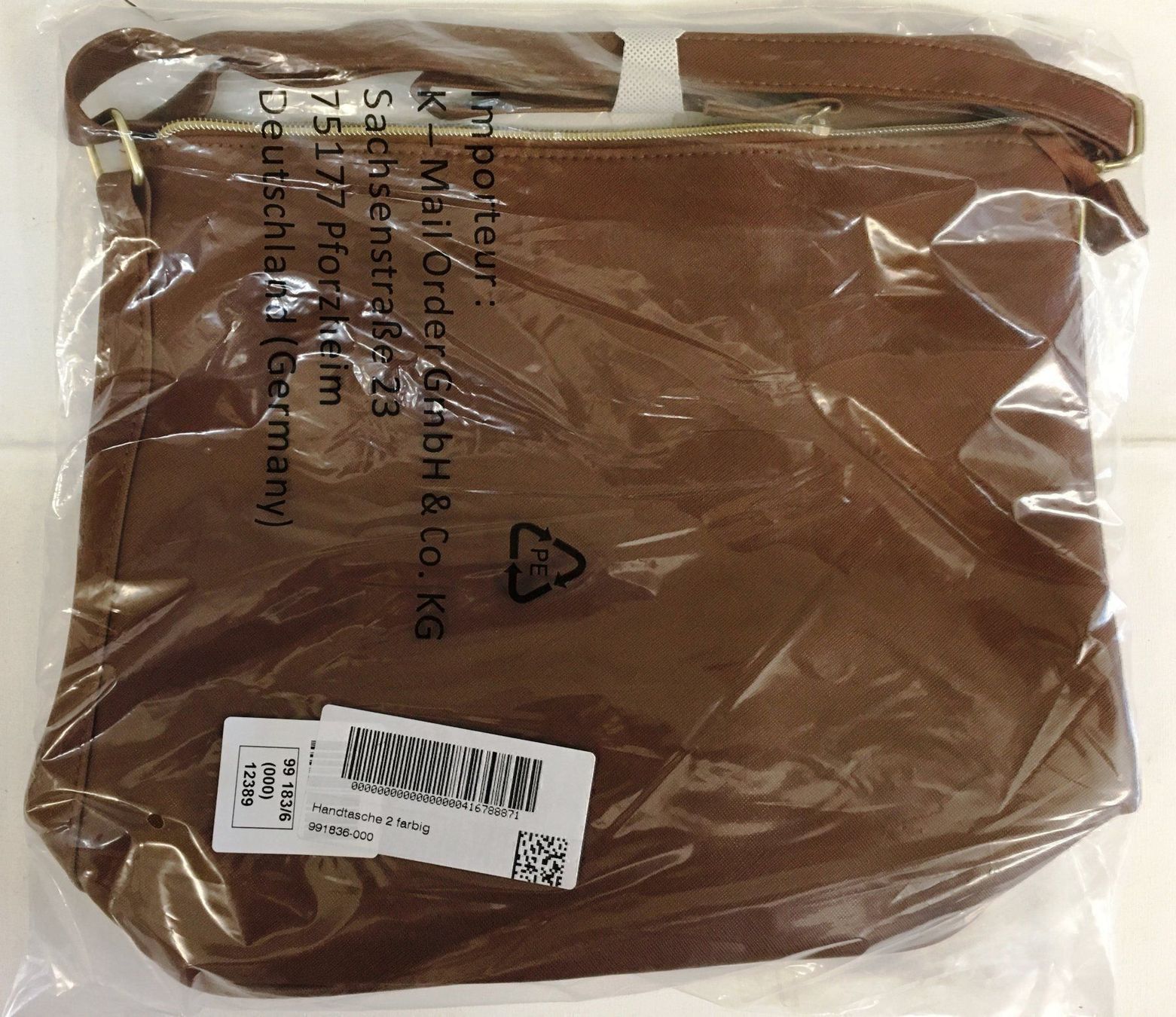Taschen: Handtasche 2 farbig – Neu und originalverpackt aus Oftringen von Vucki 1