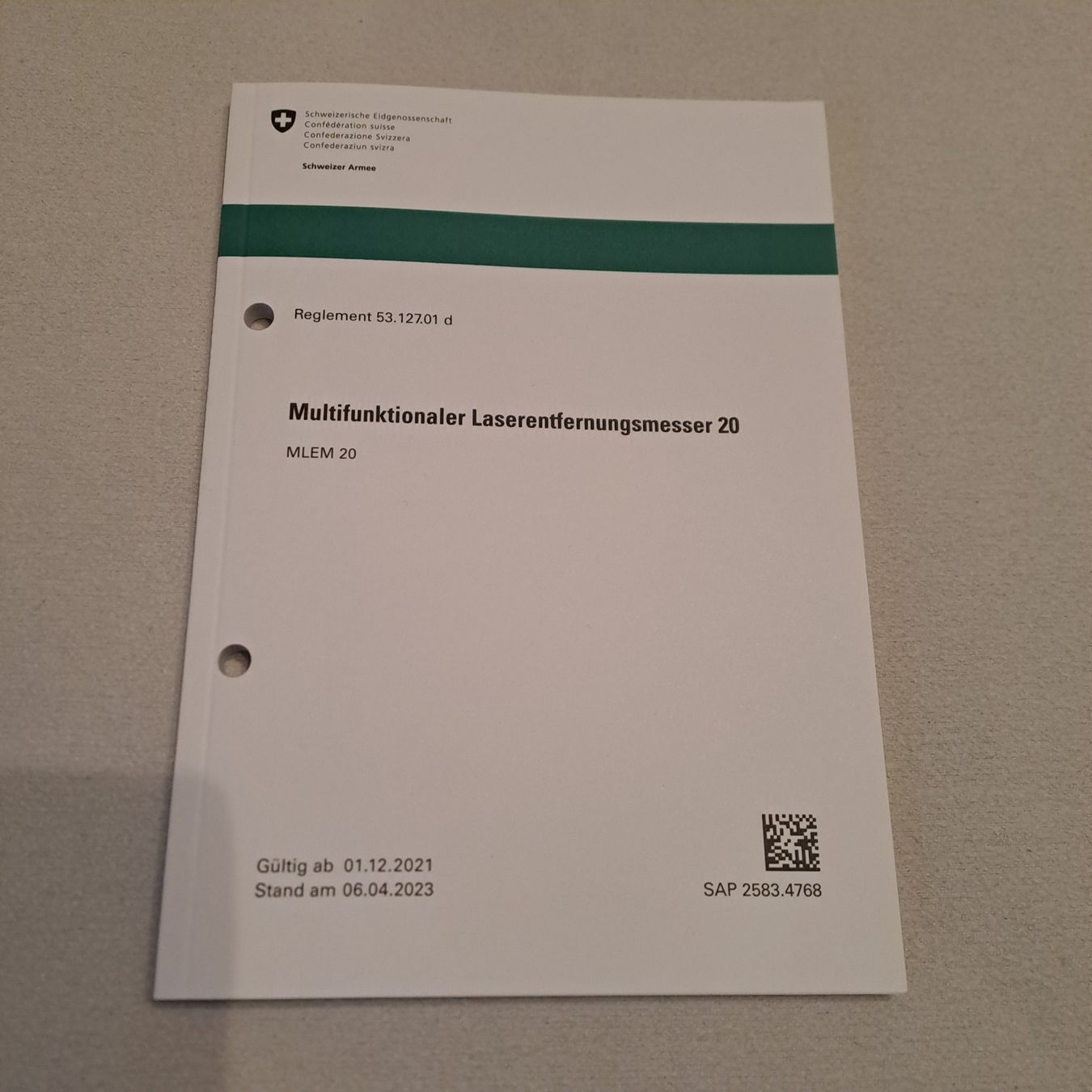 Libri: Multifunktionaler Laserentfernungsmesser 20 – Nuovo (secondo la descrizione) da Gipf-Oberfrick venduto da Mig_29