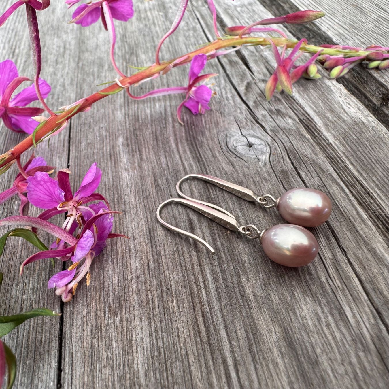 Ohrringe & -stecker: Echtsilber 925 Ohrstecker echte Perle Rosa 💕 – Neu und originalverpackt aus Rombach von Ivreajewels 3