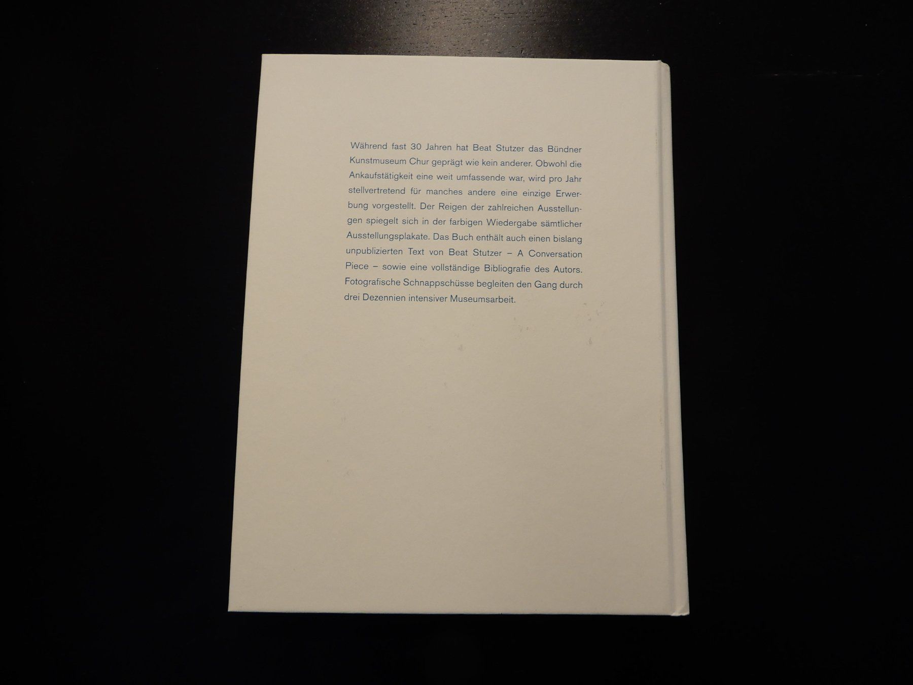 Bücher: Beat Stutzer Bündner Kunst Museum Chur Buch – Gebraucht aus Erstfeld von Mario_boe0 9