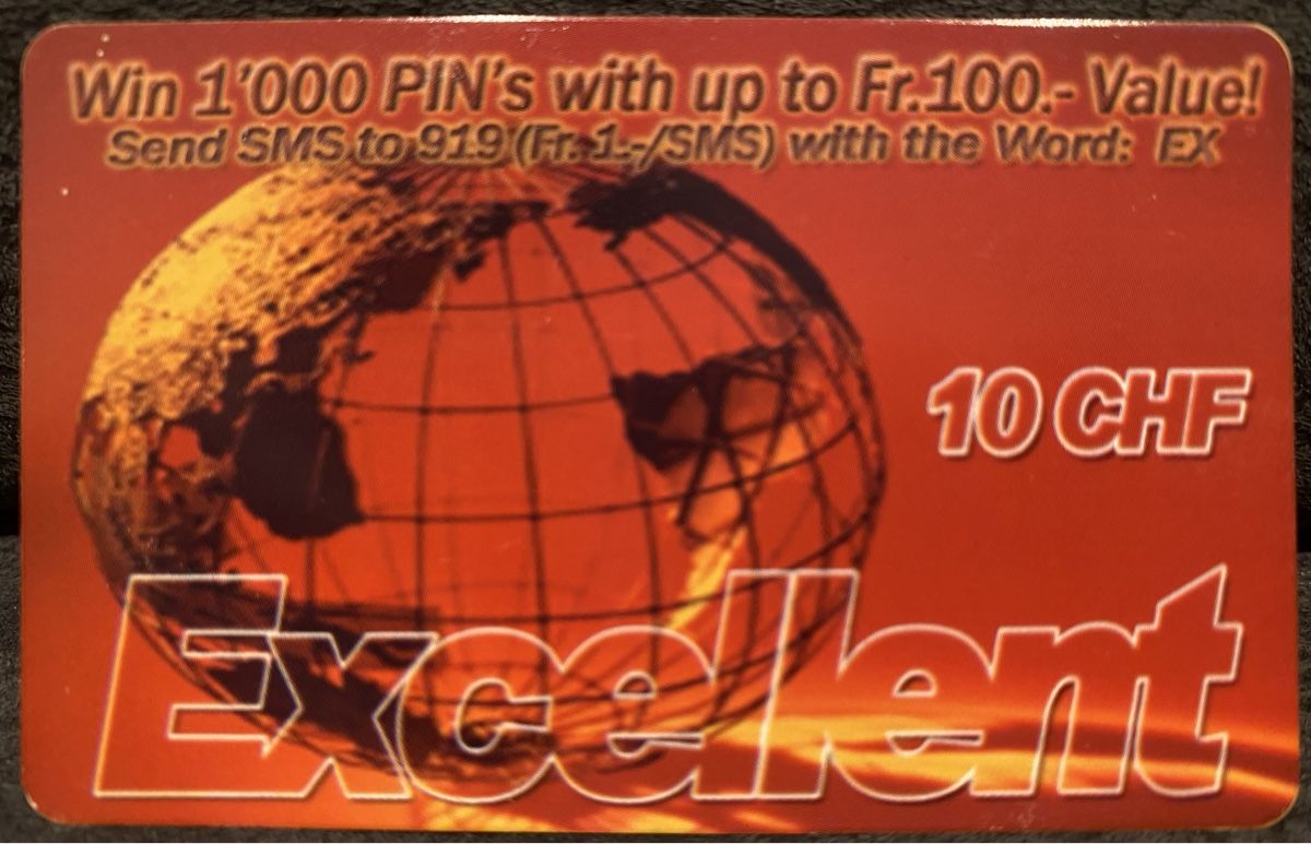 Schede telefoniche: Prepaid card – Usato da Lausanne venduto da babacard10