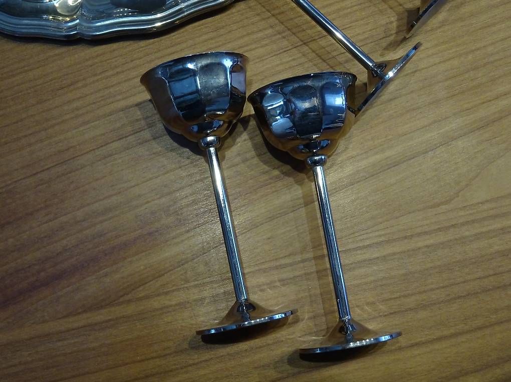 Set di piatti: Likör Becher silber – Usato da Niederbipp venduto da PiaZ01 3