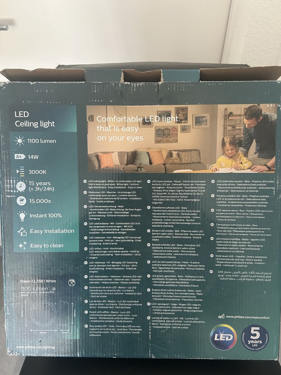 Philips Lampadari & plafoniere: Philips LED Deckenleuchte weiss 2 Stück neu – Nuovo e nell'imballaggio originale da Goldingen venduto da Lynn_N 1