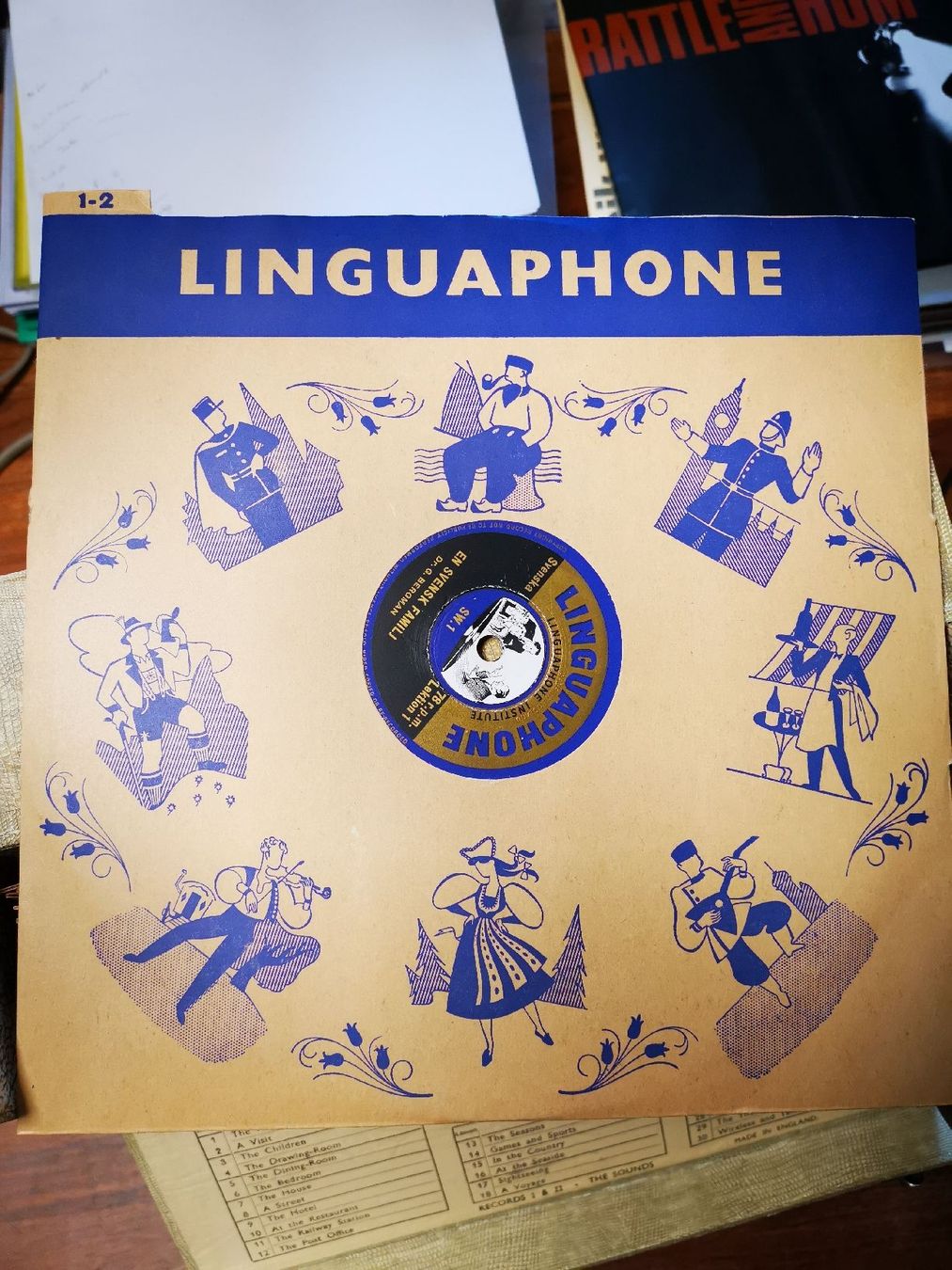 Dischi in vinile: Linguaphone Sprachkurse Schellack Svenska - Englisch – Usato da Diessbach b. Büren venduto da eicrog 4