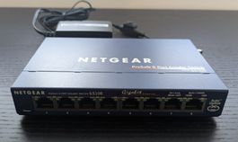 Netgear ProSafe GS108 8 Port Gigabit Switch gebraucht