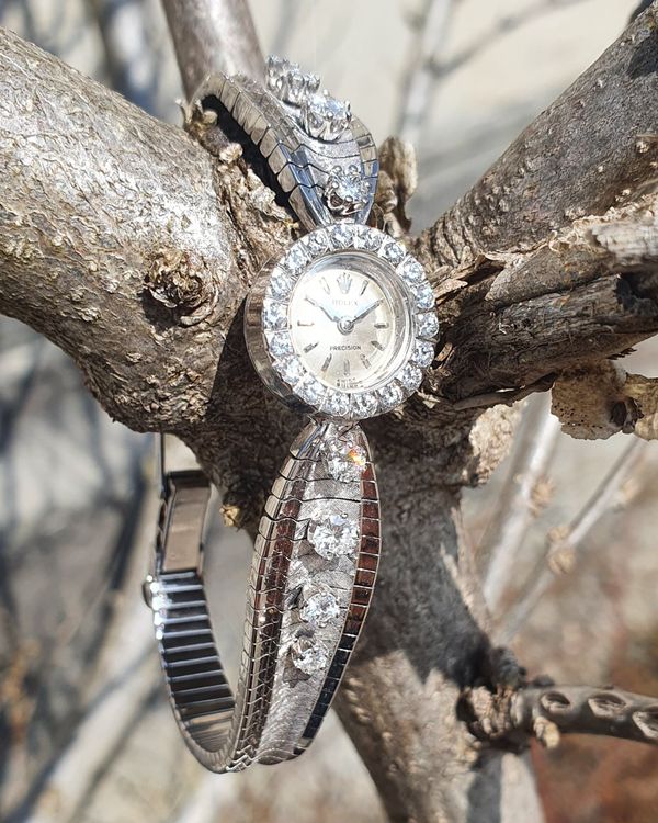 damen rolex mit brillanten