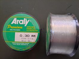 Nylon Araty Premium 0.30 mm.  458 mètres/Meter