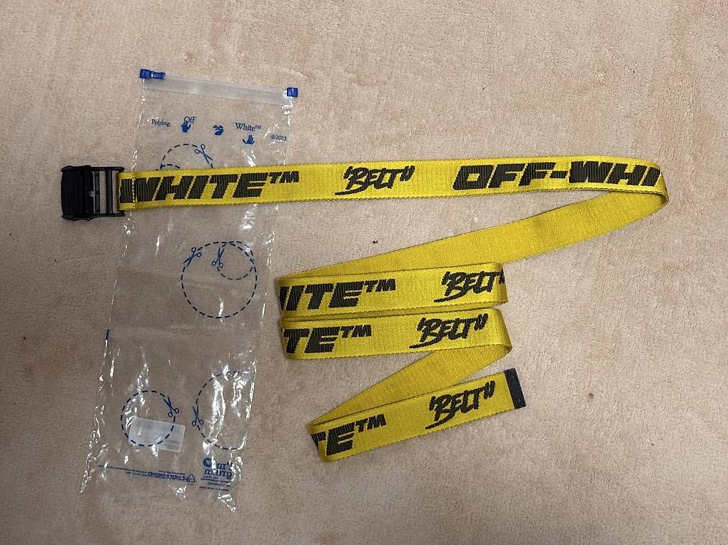 Off-White Cinture: Off White Belt 2023 – Usato da Lugano venduto da yansfx