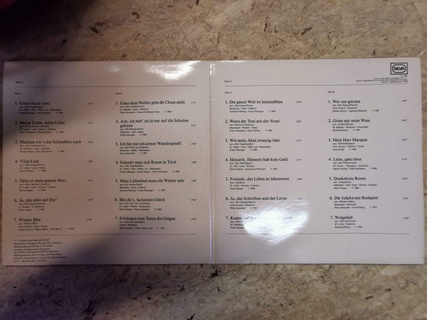 Schallplatten: Operettenzauber Schallplatte – Gebraucht aus Rupperswil von greenangel4 1