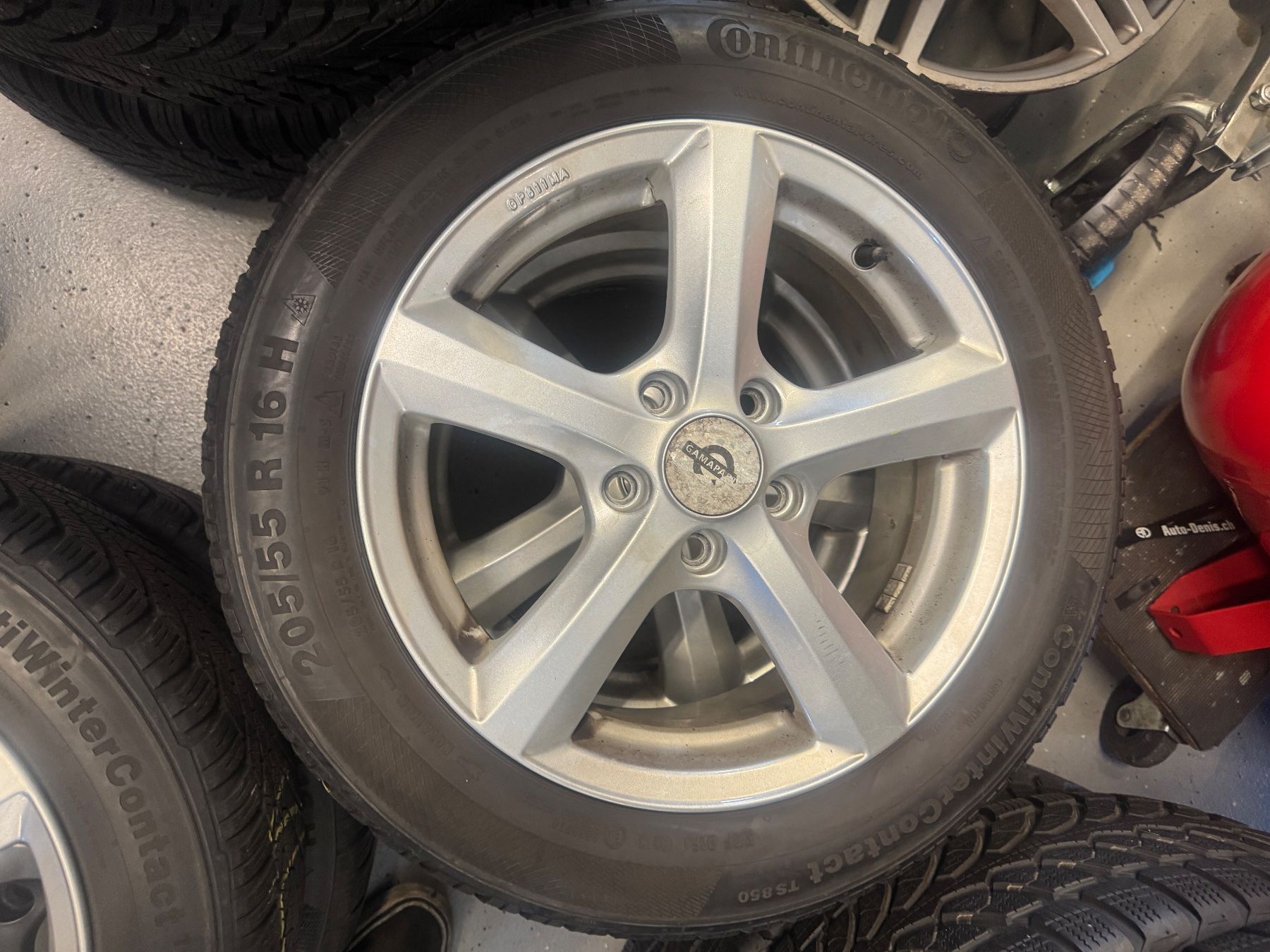 Gamaparts Pneumatici & Ruote complete: VW Golf 7 Winterfelgen Gamaparts – Usato da Wilen b. Wil venduto da gp6_2pxn 3