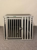 Aluminium Hundebox / Transportbox für Hunde, Top Zustand!