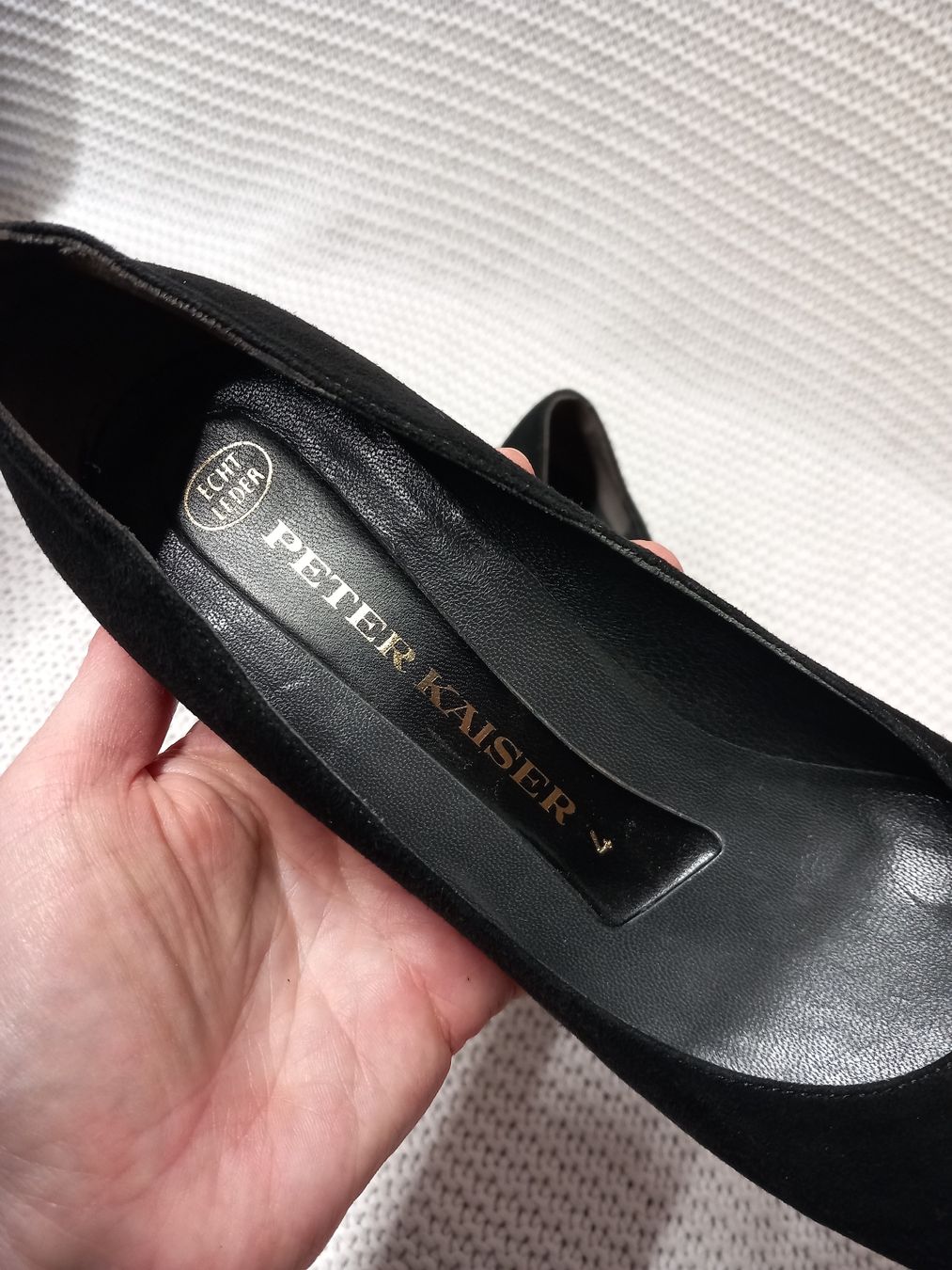 Kaiser Damenschuhe: Peter Kaiser Pumps Gr.4 (37) schwarz – Gebraucht aus Gwatt (Thun) von umwelt-brocki 3